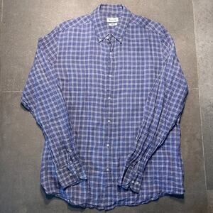 Item 331: Massimo Dutti 100% Linen Button-Down